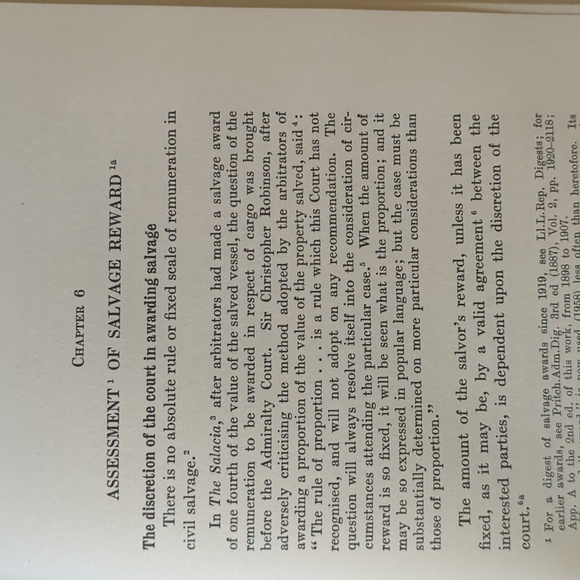 Kennedy's Civil Salvage - Fourth Edition - 1958 - Picture 4 of 14